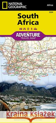 South Africa: Travel Maps International Adventure Map National Geographic Maps 9781566955317 National Geographic Maps - książka