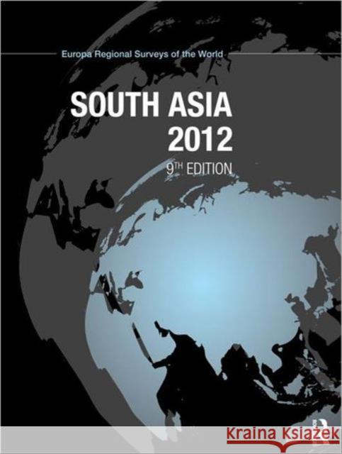 South Asia 2012 Europa Publications 9781857436242 Routledge - książka