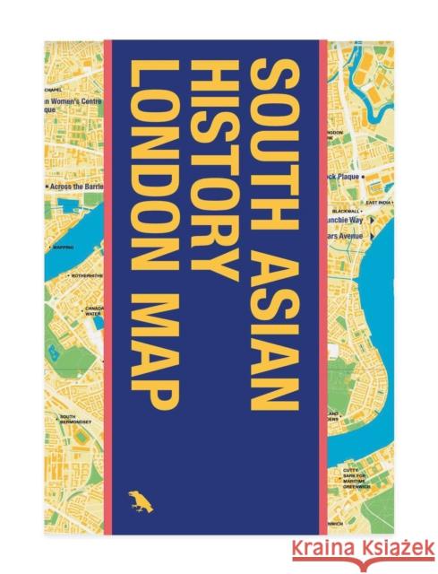 South Asian History London Map: Guide to South Asian Historical Landmarks and Figures in London Krish Nathaniel 9781912018109 Blue Crow Media - książka