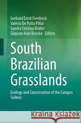 South Brazilian Grasslands: Ecology and Conservation of the Campos Sulinos Gerhard Ernst Overbeck Val?rio de Patta Pillar Sandra Cristina M?ller 9783031425790 Springer - książka