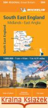 South East England - Michelin Regional Map 504: Map Michelin 9782067263000 Michelin Editions des Voyages