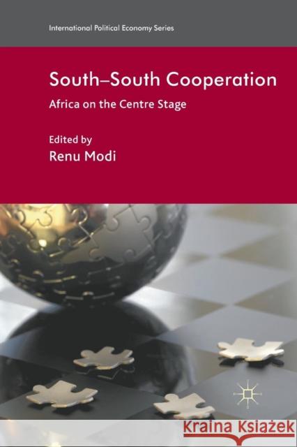 South-South Cooperation: Africa on the Centre Stage Modi, R. 9781349320561 Palgrave Macmillan - książka