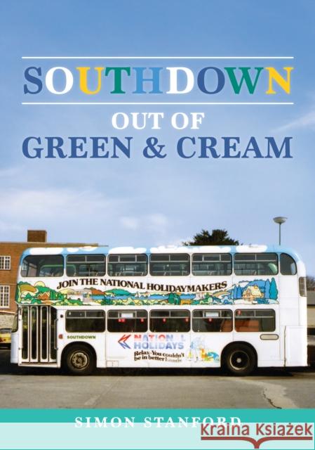 Southdown Out of Green & Cream Simon Stanford 9781445696072 Amberley Publishing - książka