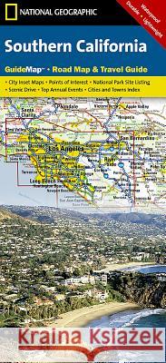 Southern California Map National Geographic Maps 9781597750158 National Geographic Society - książka