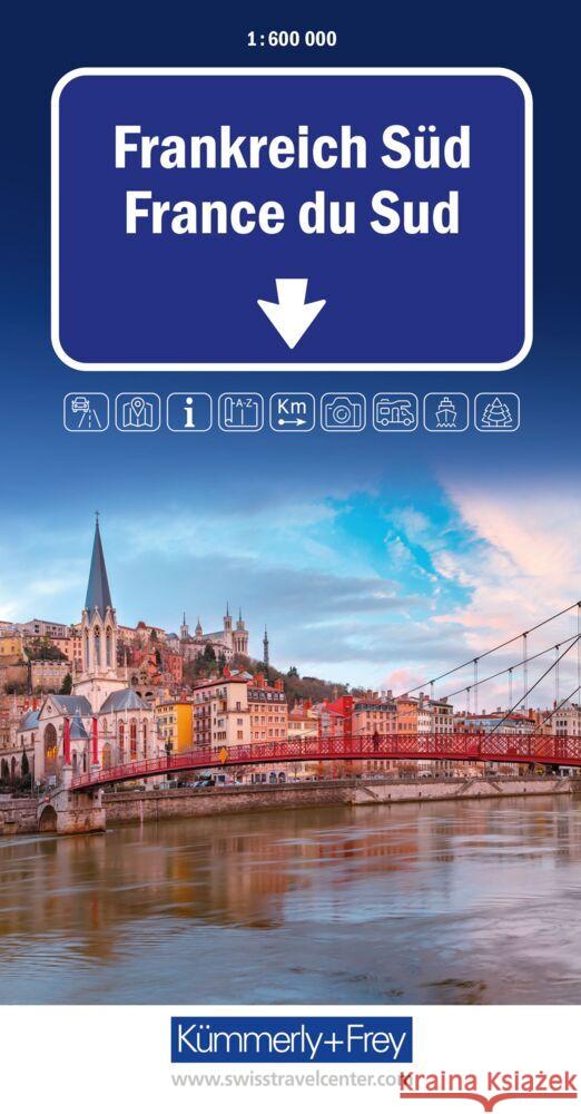 Southern France k&f  9783259300190 Kummerly & Frey,Switzerland - książka
