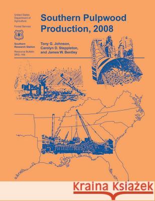 Southern Pulpwood Production, 2008 Johnson 9781507591420 Createspace - książka