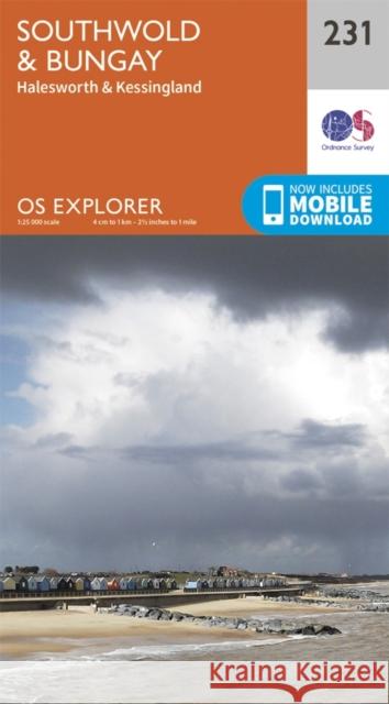 Southwold and Bungay Ordnance Survey 9780319244241 Ordnance Survey - książka
