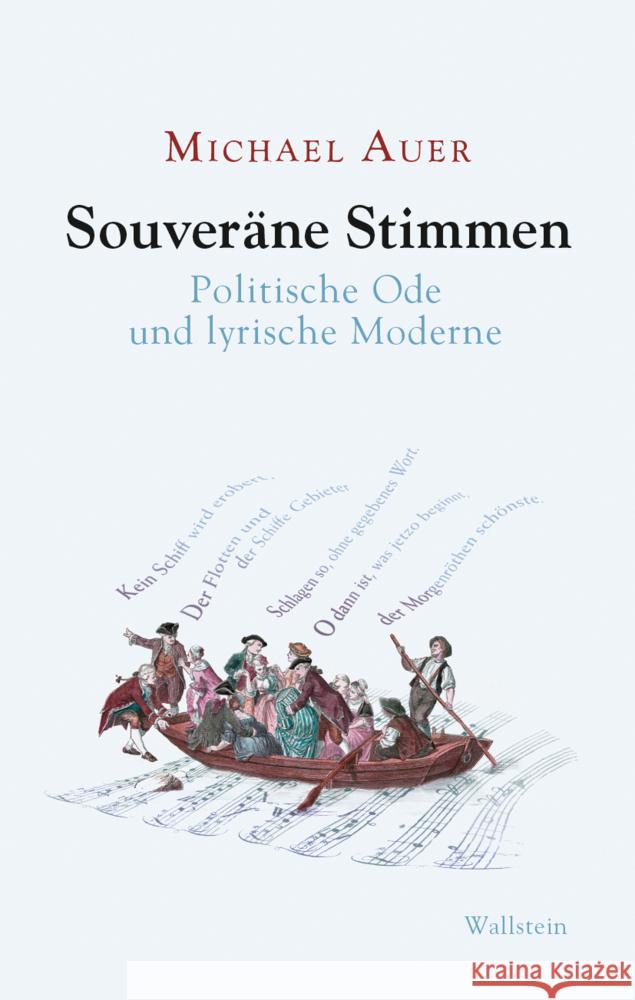 Souveräne Stimmen Auer, Michael 9783835355705 Wallstein - książka