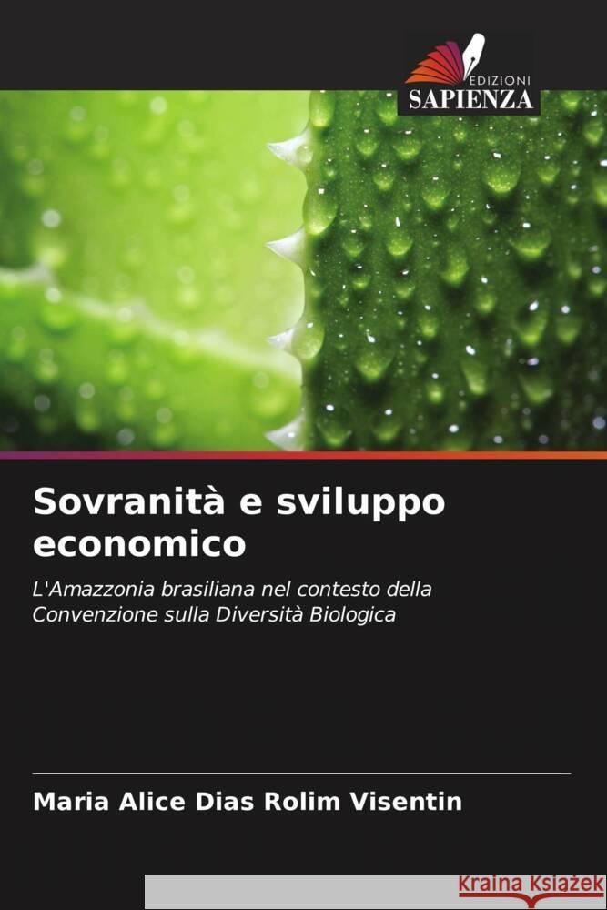 Sovranità e sviluppo economico Dias Rolim Visentin, Maria Alice 9786206301530 Edizioni Sapienza - książka