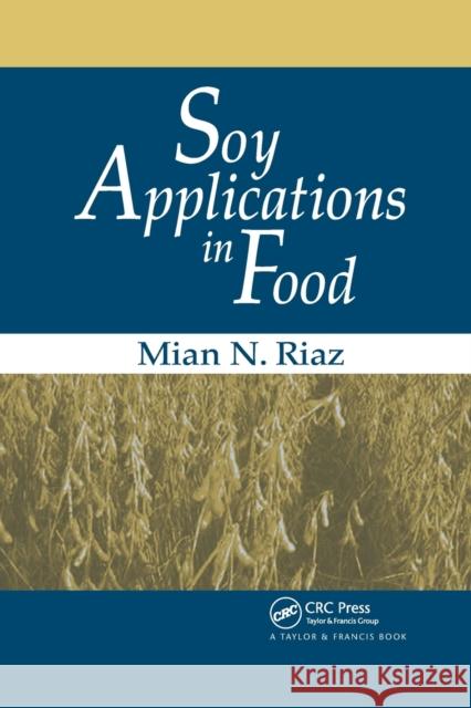 Soy Applications in Food Mian N. Riaz 9780367391706 CRC Press - książka