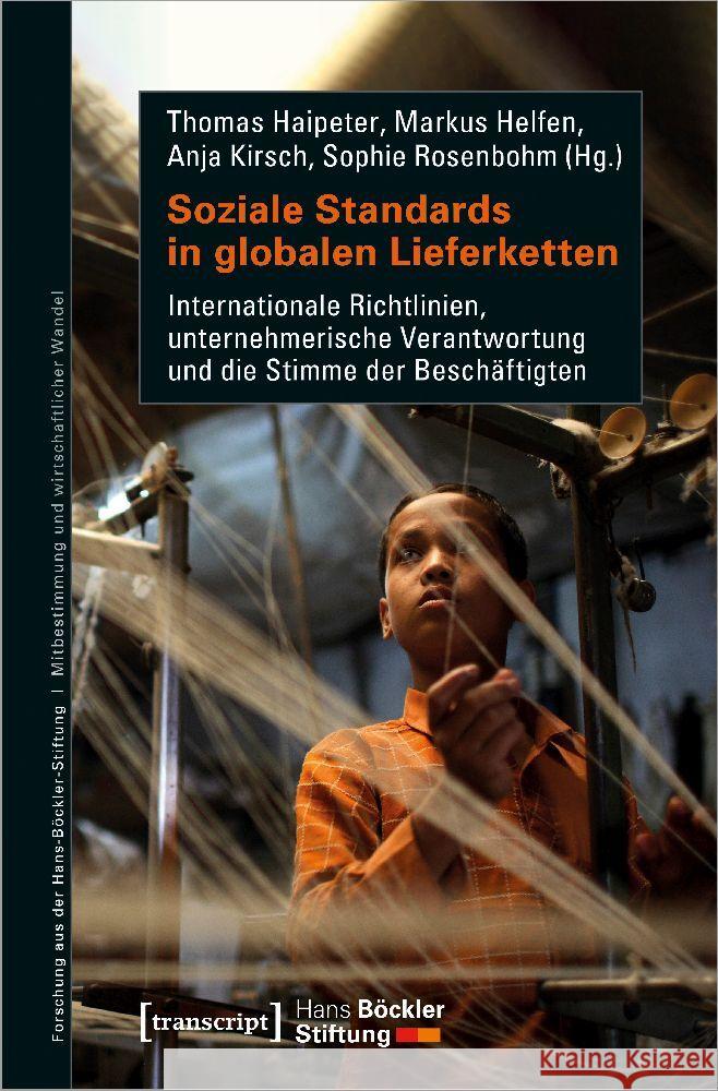 Soziale Standards in globalen Lieferketten  9783837667707 transcript Verlag - książka