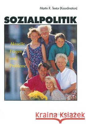 Sozialpolitik: Aktuelle Fragen Und Probleme Textor, Martin R. 9783531130118 Springer - książka