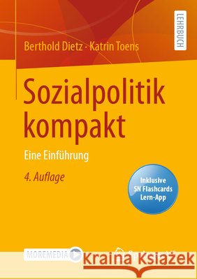 Sozialpolitik kompakt: Eine Einführung Dietz, Berthold 9783658383572 Springer vs - książka