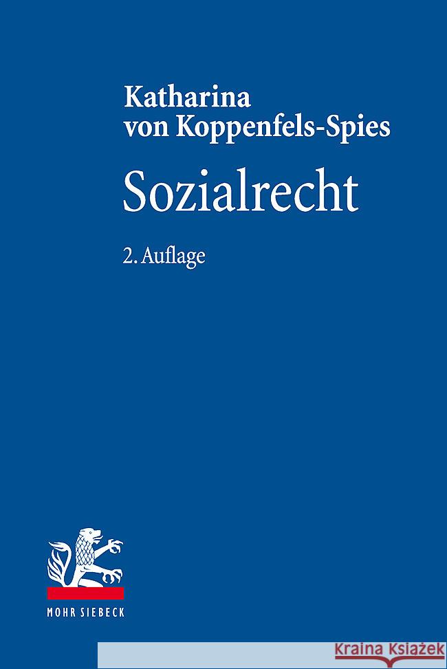 Sozialrecht Katharina Vo 9783161623011 Mohr Siebeck - książka
