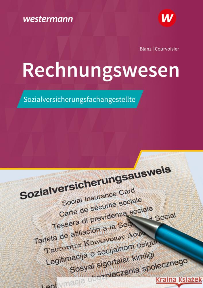 Sozialversicherungsfachangestellte/Fachangestellte für Arbeitsmarktdienstleistungen Blanz, Susanne, Courvoisier, Ralf 9783427044291 Bildungsverlag EINS - książka