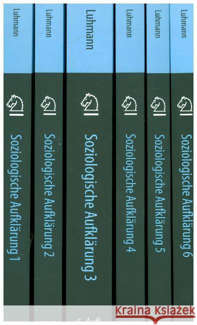 Soziologische Aufklärung 1 Bis 6 Luhmann, Niklas 9783658210694 Springer vs - książka