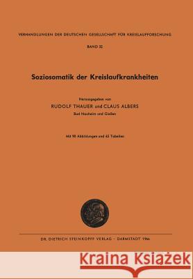 Soziosomatik Der Kreislaufkrankheiten  9783798502659 Not Avail - książka