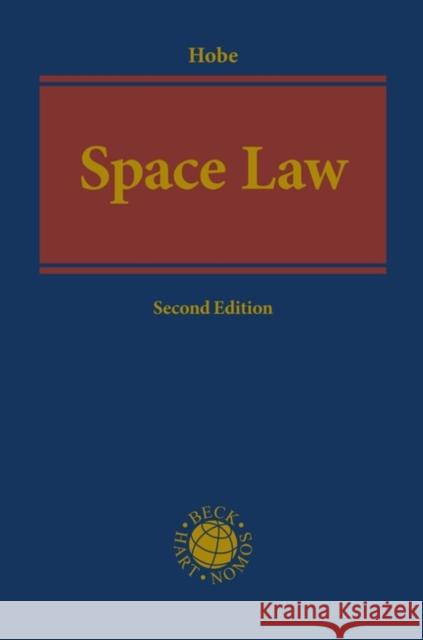 Space Law Stephan Hobe 9781509972586 Bloomsbury Academic (JL) - książka