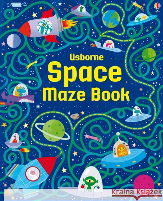 Space Maze Book Sam Smith 9781409598503 USBORNE PUBLISHING - książka