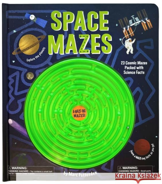 Space Mazes: Featuring 3D Maze Game Laura Baker 9781398858633 Arcturus Publishing Ltd - książka