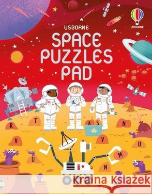 Space Puzzles Pad Kate Nolan Various 9781805318224 Usborne Books - książka