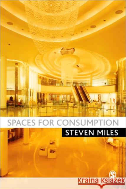 Spaces for Consumption: Pleasure and Placelessness in the Post-Industrial City Miles, Steven 9781412946667  - książka