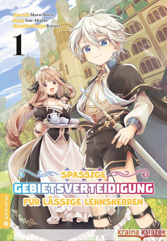Spaßige Gebietsverteidigung für lässige Lehnsherren 01 Aoiro, Maro, Akaike, Sou, Kururi 9783753938790 Altraverse - książka
