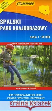 Spalski Park Krajobrazowy mapa turystyczna Praca Zbiorowa 9788376052014 Compass Int. - książka