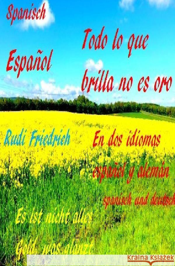 Spanisch  Español Todo lo que brilla no es oro Friedrich, Rudi 9783754120705 epubli - książka