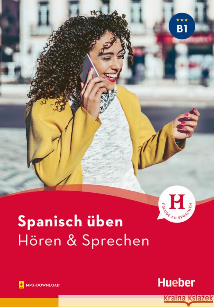 Spanisch üben - Hören & Sprechen B1 Jiménez Pérez, Eva 9783193579096 Hueber - książka