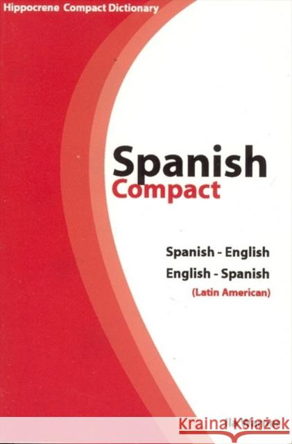 Spanish-English/English-Spanish Compact Dictionary Ila Warner 9780781810418 Hippocrene Books - książka