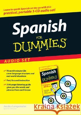 Spanish for Dummies Audio Set [With Spanish for Dummies Reference Book] Langemeier, Jessica 9780470095850  - książka