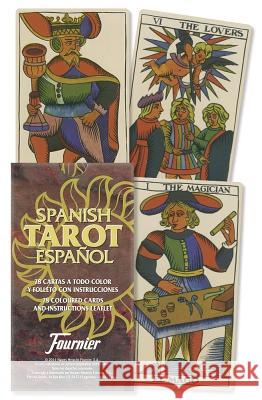 Spanish Tarot Deck Lo Scarabeo 9780738749914 Llewellyn Publications - książka