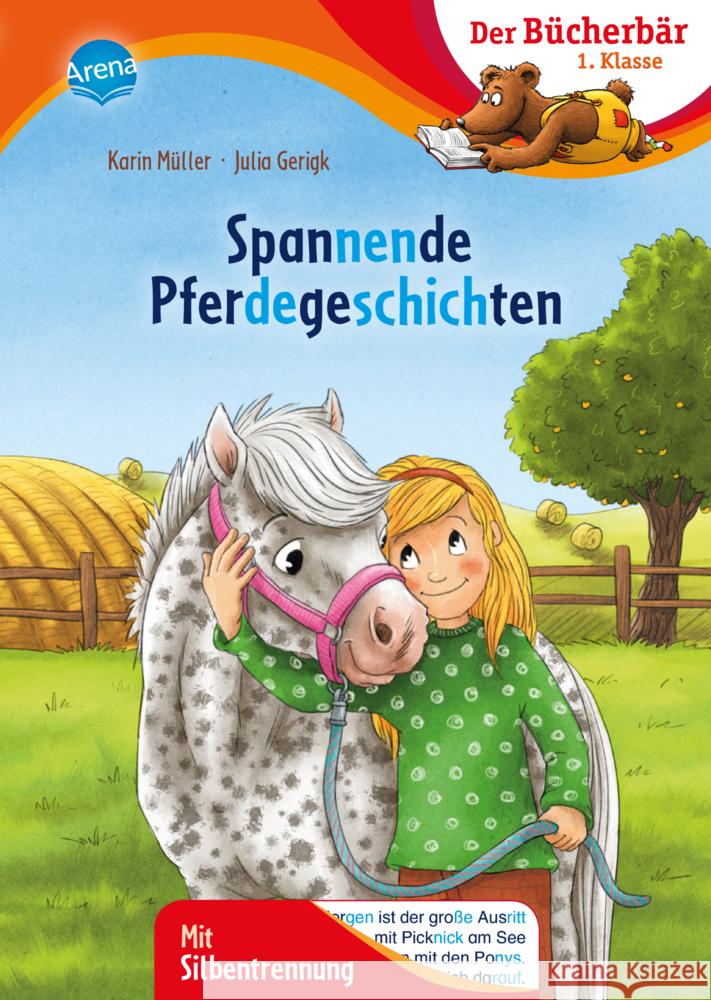 Spannende Pferdegeschichten Müller, Karin 9783401719603 Arena - książka