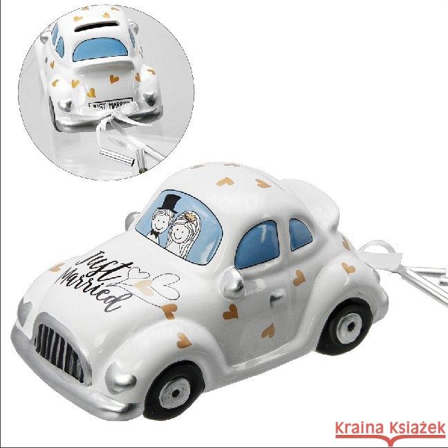 Spardose Keramik Hochzeitsauto  4029811417148 Schwäbische Albumfabrik - książka