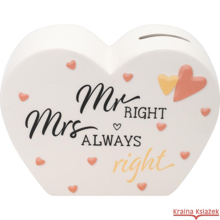 Spardose Motiv Herz  4051481480191 sheepworld - książka