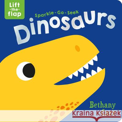 Sparkle-Go-Seek Dinosaurs Katie Button Bethany Carr 9781789585735 Imagine That - książka