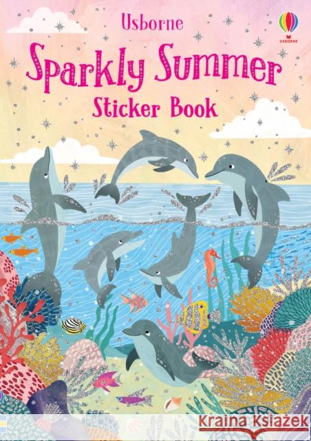 Sparkly Summer Sticker Book Fiona Patchett Jean Claude  9781474968652 Usborne Publishing Ltd - książka