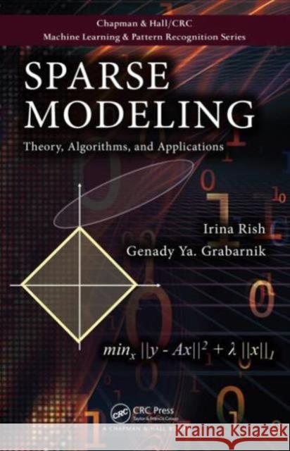 Sparse Modeling: Theory, Algorithms, and Applications Irina Rish Genady Grabarnik  9781439828694 Taylor & Francis - książka