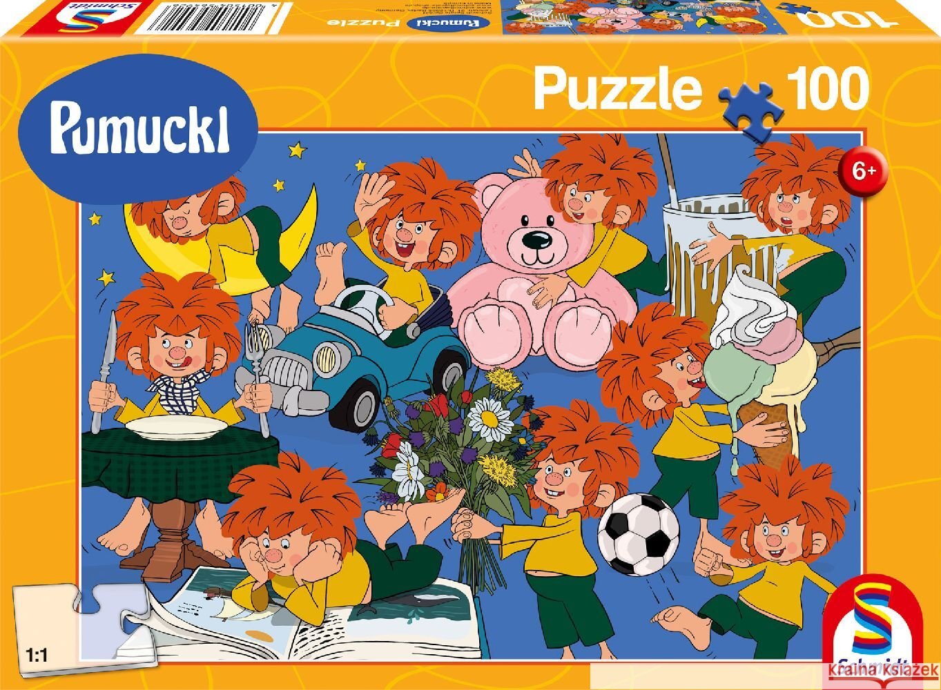 Spaß mit Pumuckl, 100 Teile  4001504564926 Schmidt Spiele - książka