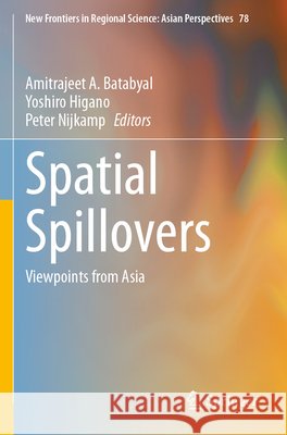 Spatial Spillovers  9789819749034 Springer Nature Singapore - książka