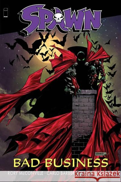 Spawn Bad Business Rory McConville Todd McFarlane Carlo Barberi 9781534327313 Image Comics - książka