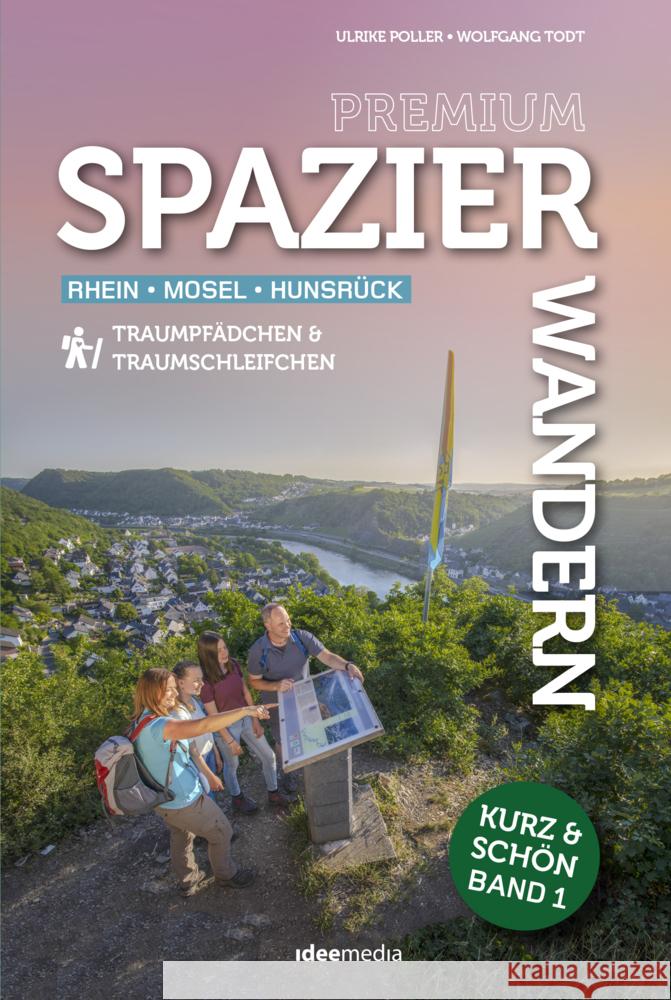 Spazierwandern Band 1 Poller, Ulrike, Todt, Wolfgang 9783942779630 IDEEmedia - książka