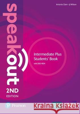 Speakout 2ed Intermediate Plus SB + DVD PEARSON Clare Antonia Wilson JJ 9781292241531 Pearson Education Limited - książka