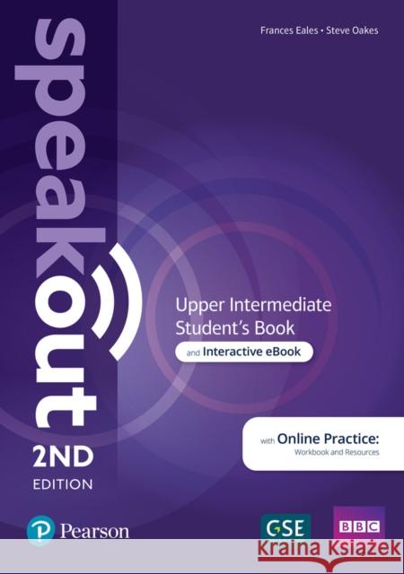 Speakout 2ed Upper Intermediate Student’s Book & Interactive eBook with MyEnglishLab & Digital Resources Access Code  9781292394695 Pearson Education Limited - książka