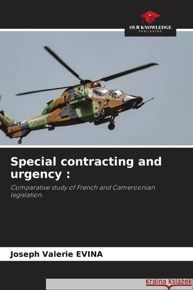 Special contracting and urgency Joseph Valerie Evina 9786207183364 Our Knowledge Publishing - książka