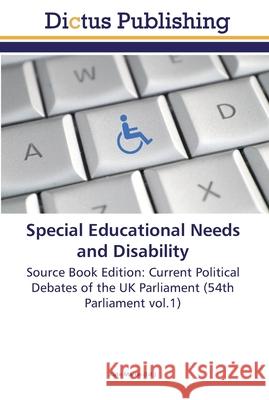 Special Educational Needs and Disability Martin, Kate 9783845467054 Dictus Publishing - książka