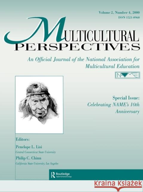 Special Issue: Celebrating Name's 10th Anniversary: A Special Issue of Multicultural Perspectives Lisi, Penelope L. 9780805897432 Lawrence Erlbaum Associates - książka