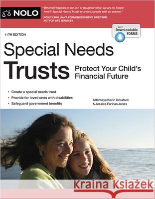 Special Needs Trusts: Protect Your Child's Financial Future  9781413332841 NOLO - książka