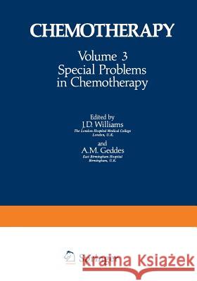 Special Problems in Chemotherapy  9781468431223 Springer - książka